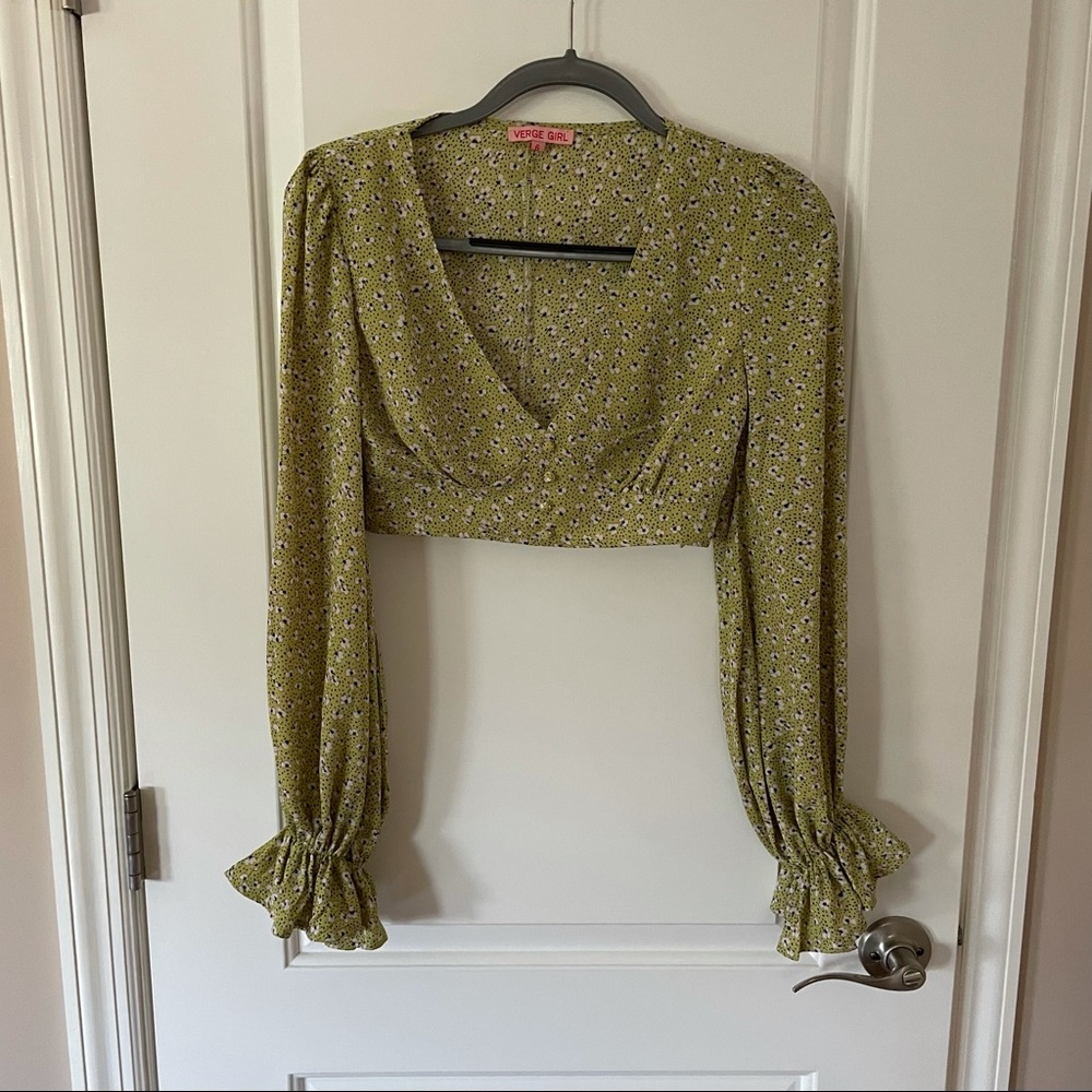 cropped blouse